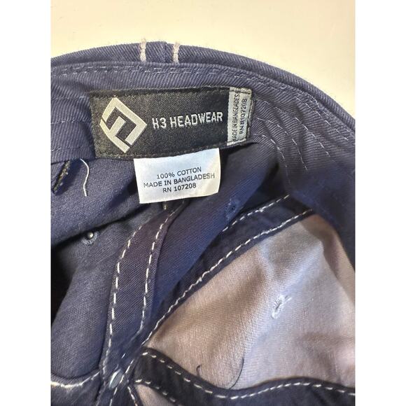 Vintage Ford American Flag Hat Distressed Trucker Baseball Cap USA Patriotic - Picture 4 of 6